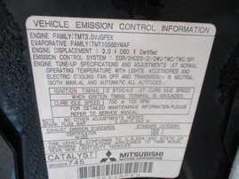 1996 MITSUBISHI 3000GT SL BLACK 3.0L AT 163801